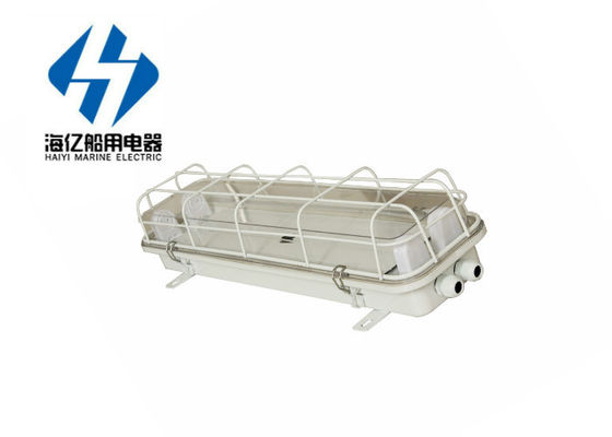 Lampu darurat neon LED laut tahan air dengan pelindung jcy42-2ef